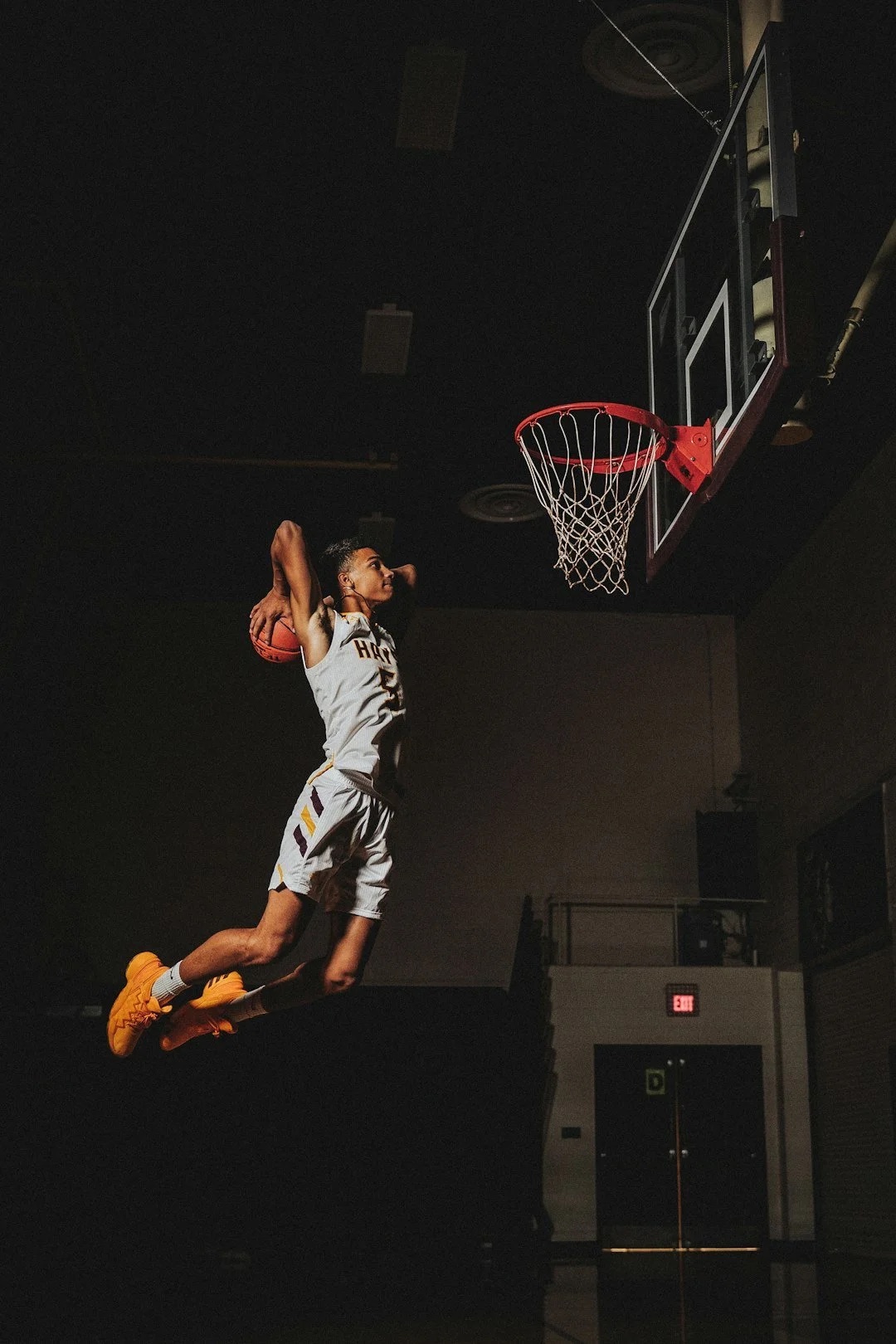 Dunking at Open Gym